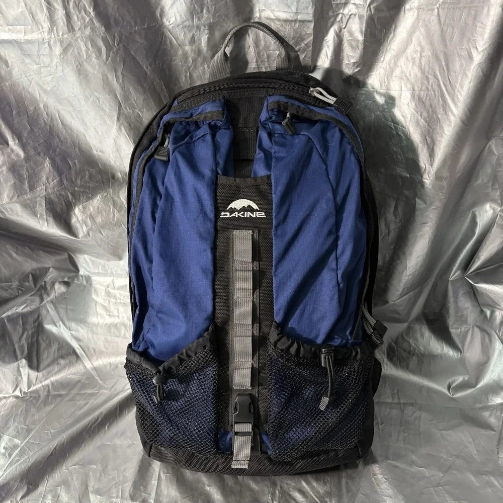 Vtg DAKINE Heli Pro Mountain Snowboard Ski Day Pack Backpack with Hip Belt‎ Blue